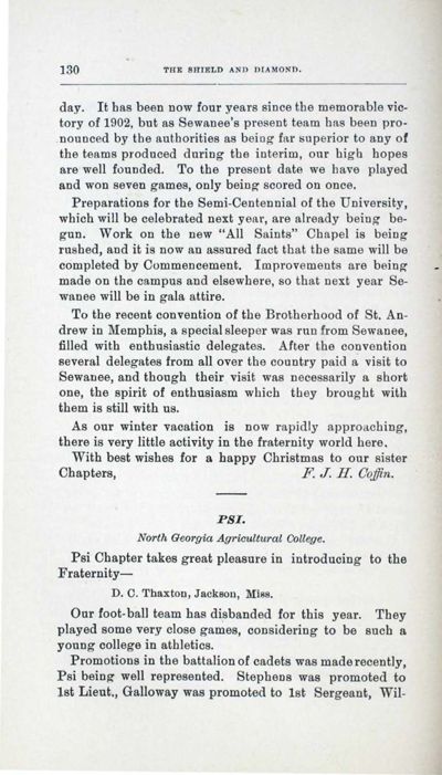 Psi, December 1906